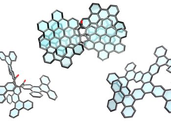 Onderzoekers herbouwen moleculen van binnenuit tot nieuwe nanokoolstof