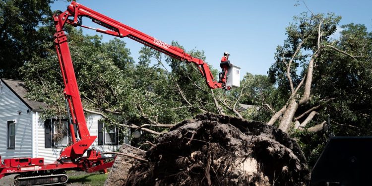 Delen van Indiana al negen dagen zonder stroom na storm