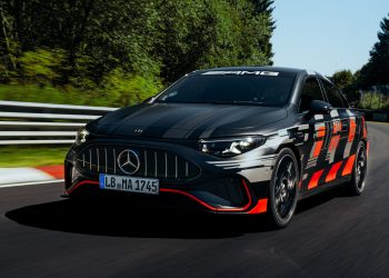 Elektrische Mercedes-AMG CLA45 zet klasserecord op Nürburgring